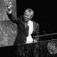 Nelson Mandela, Deputy President of the African National Congress of South Africa, addresses the Special Committee Against Apartheid in the General Assembly Hall. 22/Jun/1990. UN Photo/P Sudhakaran. 